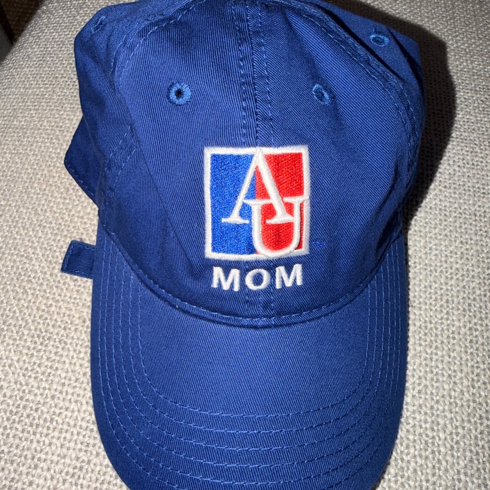 Blue American University Mom Cap